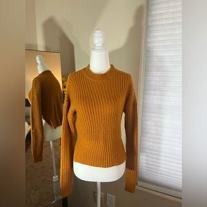 Cable knit sweater